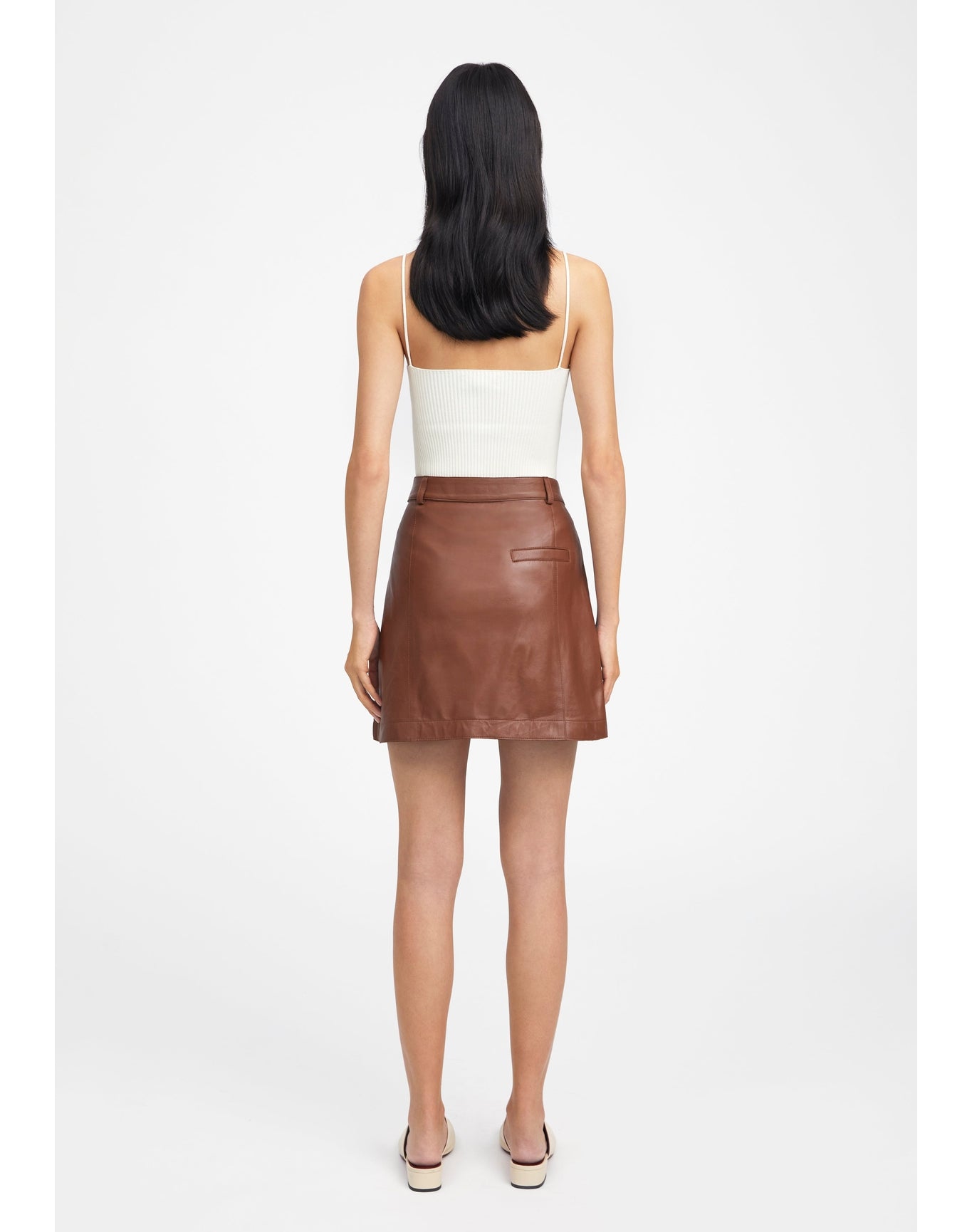 Zero102 | Ribbed Cami Top | Creme