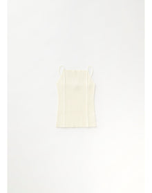Zero102 | Ribbed Cami Top | Creme
