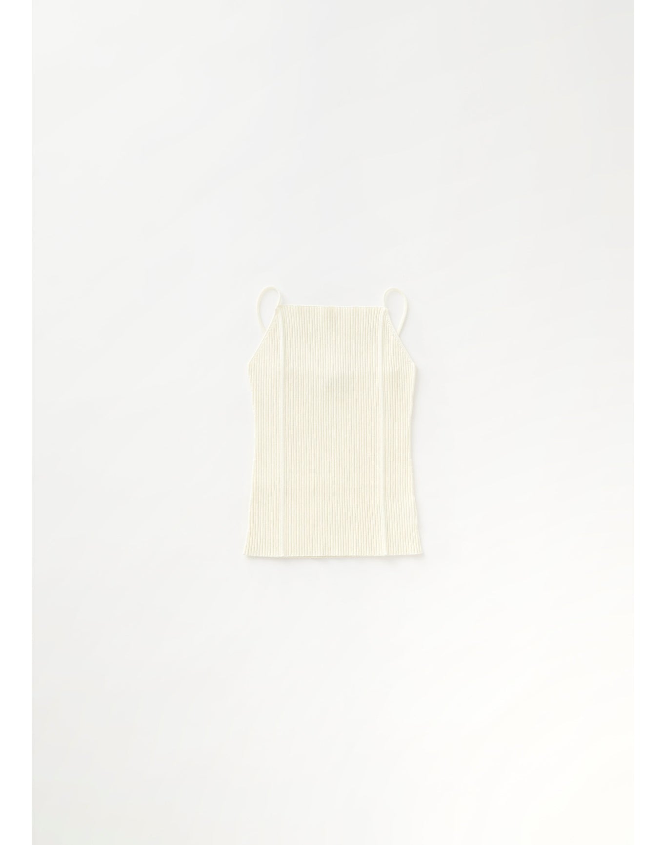 Zero102 | Ribbed Cami Top | Creme