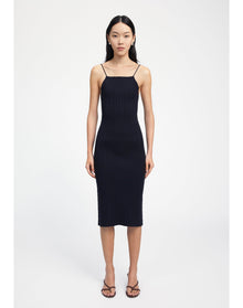 Zero104 | Ribbed Cami Dress | Black