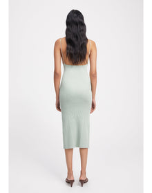 Zero104 | Ribbed Cami Dress | Sage