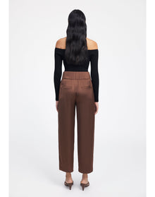 Zero105 | Ribbed Bardot Layer | Black