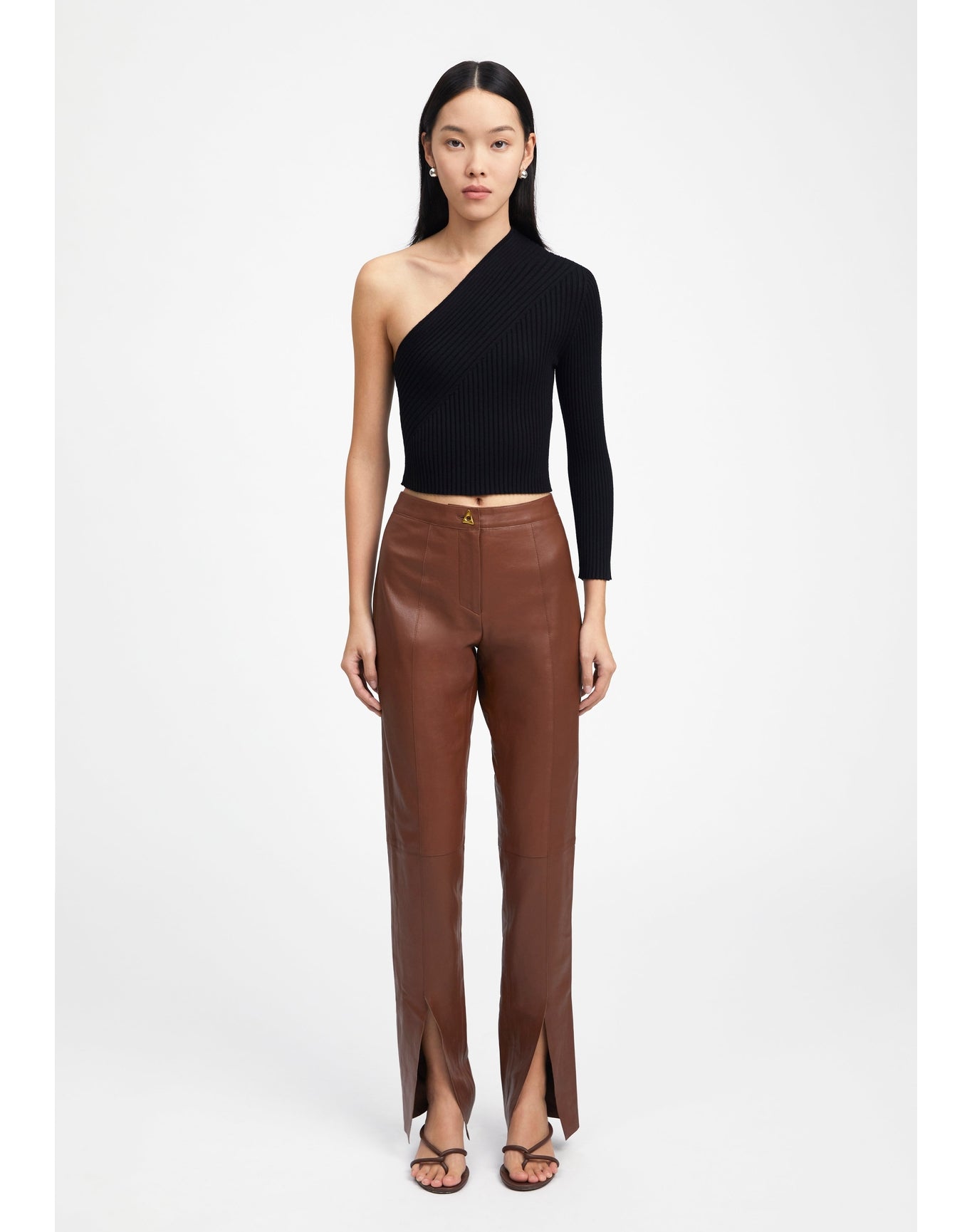 Zero305 | Ribbed Asymmetric Layer | Black