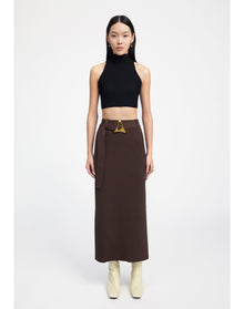 Zero401 | Ribbed Crop Top | Black