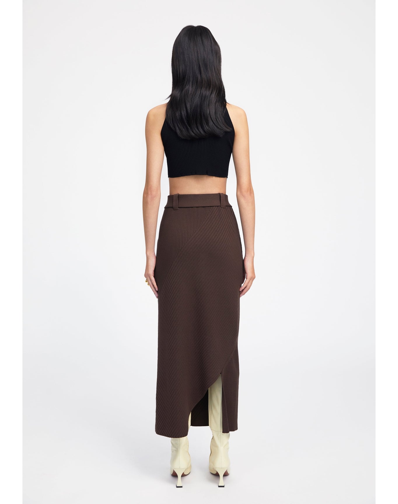 Zero401 | Ribbed Crop Top | Black