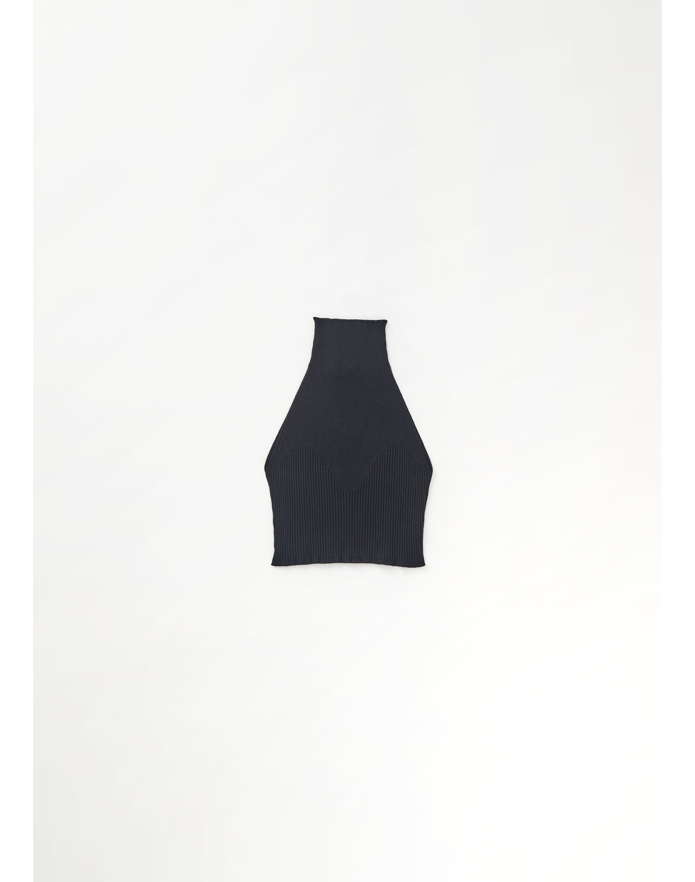 Zero401 | Ribbed Crop Top | Black
