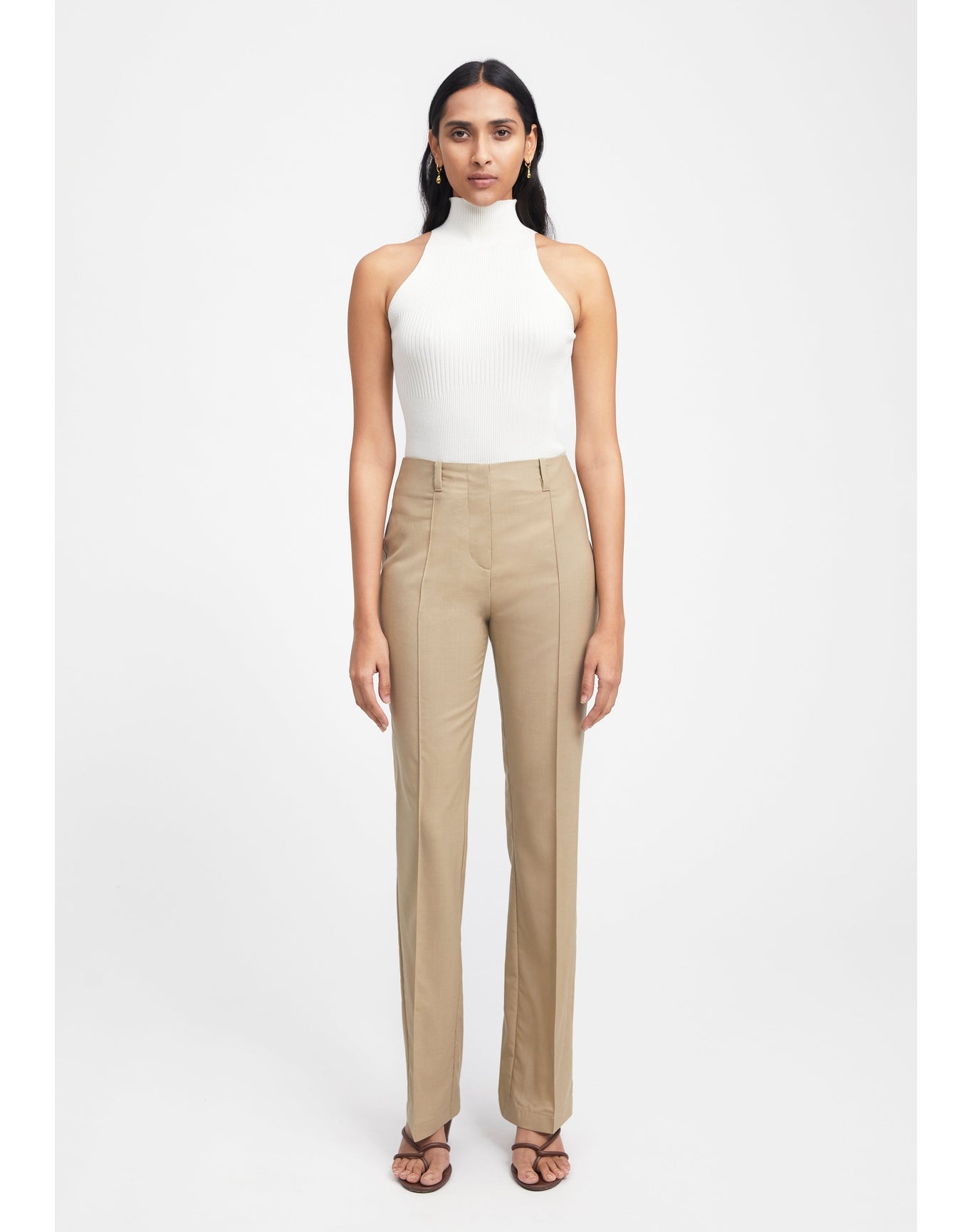 Zero402 | Ribbed Bodysuit | Creme