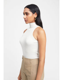 Zero402 | Ribbed Bodysuit | Creme