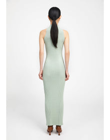 Zero404 | Ribbed Maxi Dress | Sage