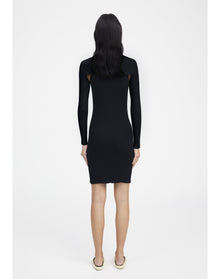 Zero405 | Ribbed Long-Sleeved Layer | Black