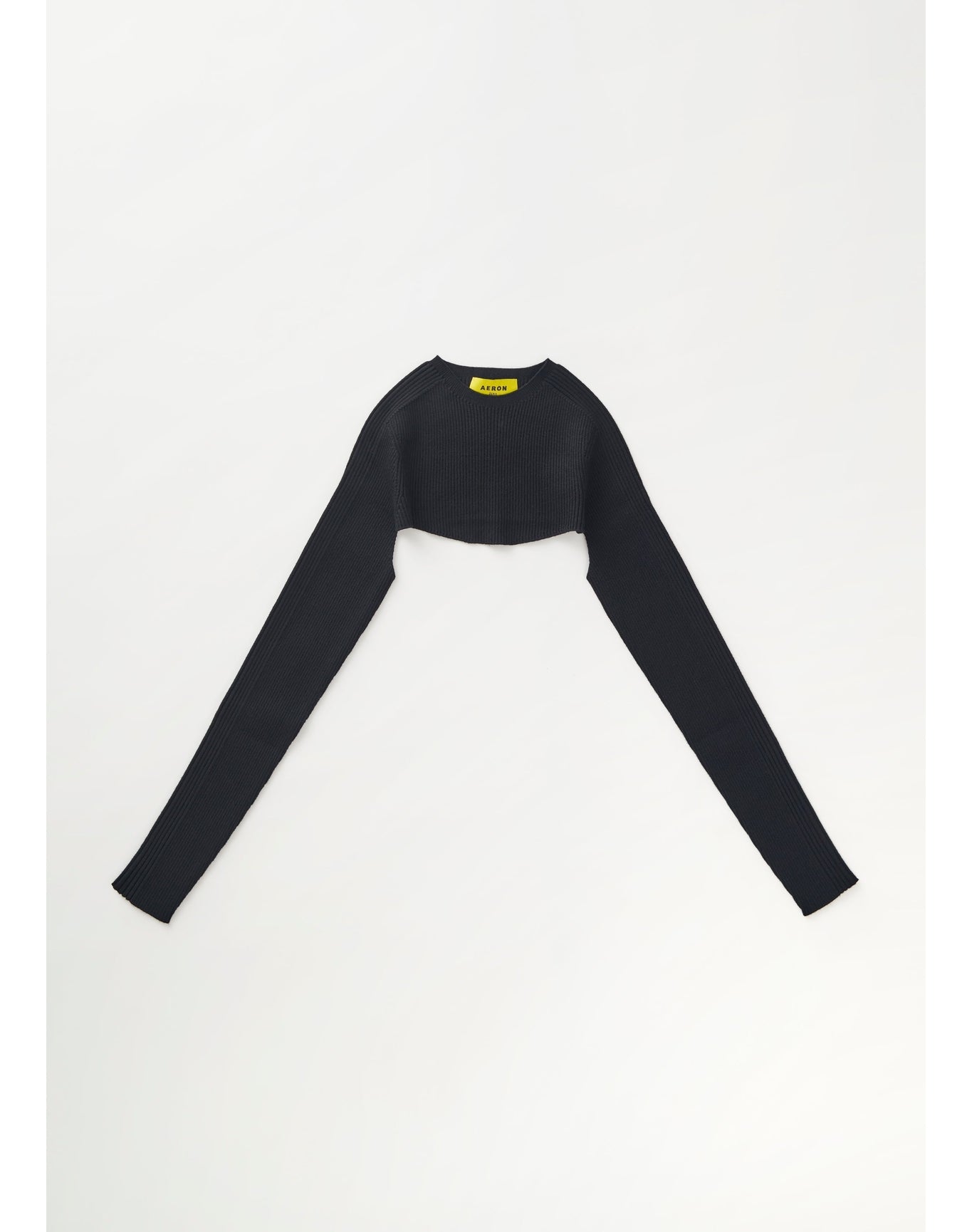 Zero405 | Ribbed Long-Sleeved Layer | Black