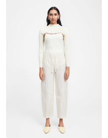 Zero405 | Ribbed Long-Sleeved Layer | Creme