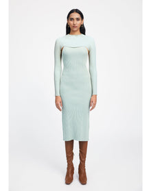 Zero405 | Ribbed Long-Sleeved Layer | Sage
