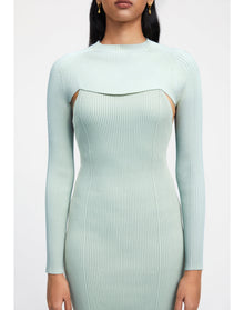 Zero405 | Ribbed Long-Sleeved Layer | Sage