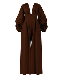 Zerra Jumpsuit | Coffee