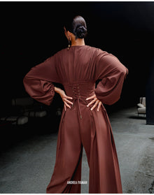 Zerra Jumpsuit | Coffee