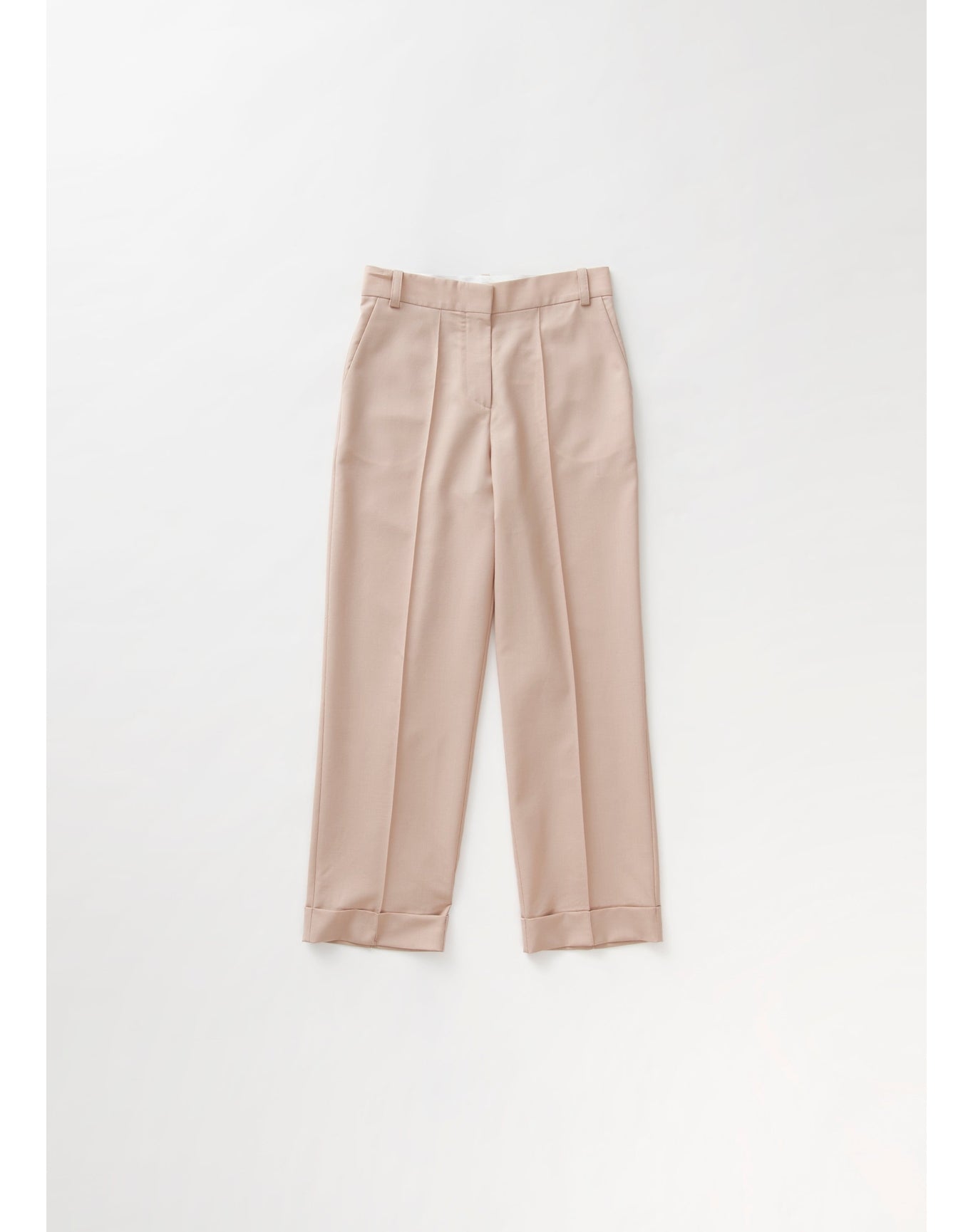 Zima | Boyish Cuffed Pants | Pale Rose