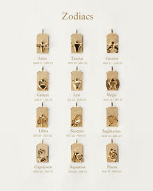 The Sagittarius Zodiac Pendant Necklace | 14K Gold-Plated Steel