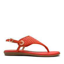 Conclusion Sandal Flat | Orange Basket Raffia