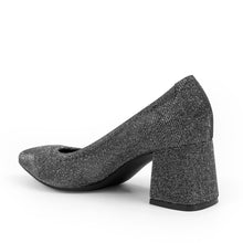 Elisea | Gunmetal Stretch Lame