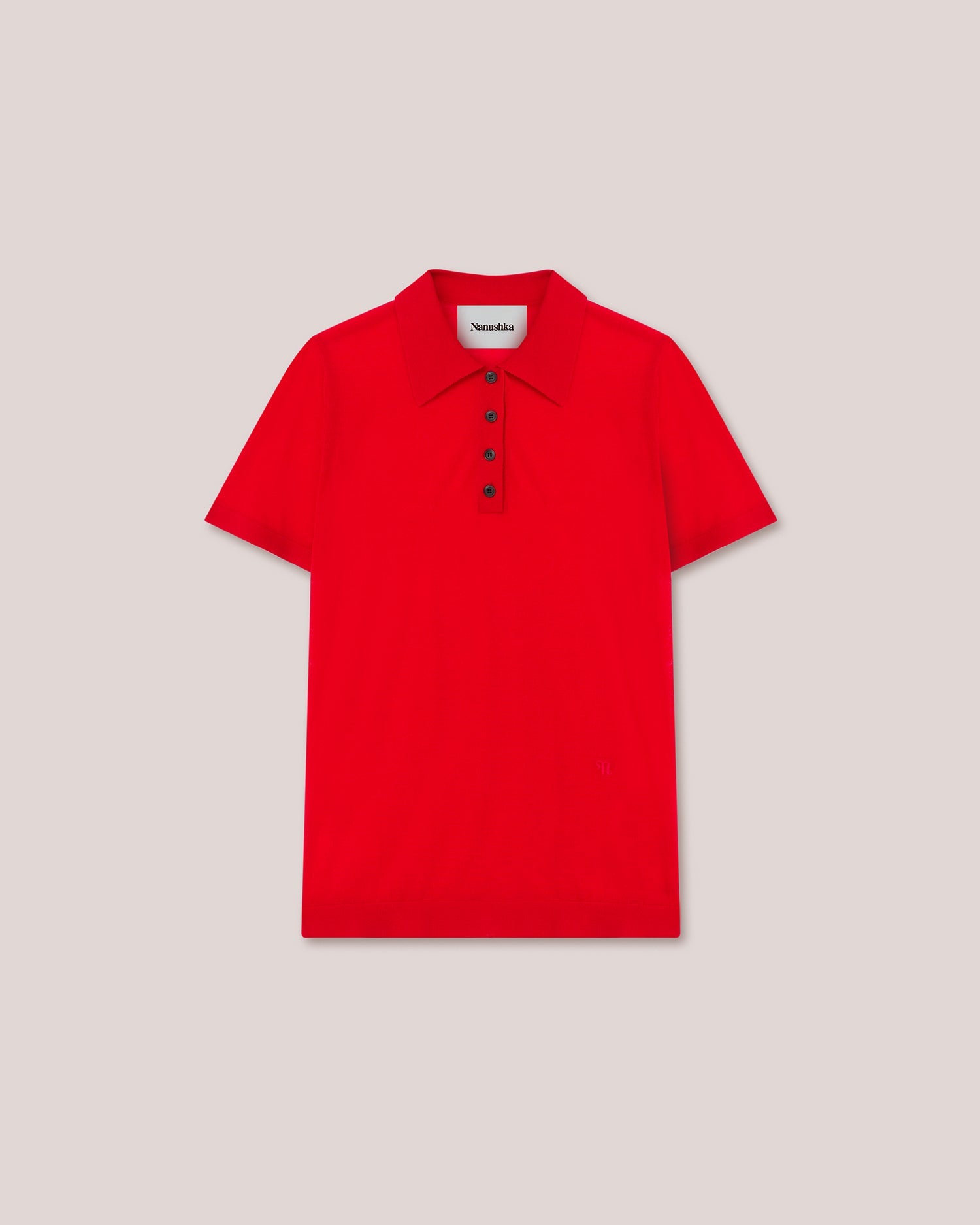 Womens | Hatti Merino Wool Top | Red Cny 21