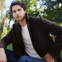 Mens | Elias Cashmere-Wool Car Coat | Black