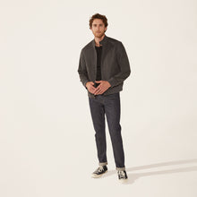 Mens | Chase Cashmere-Wool Bomber Jacket | Charcoal