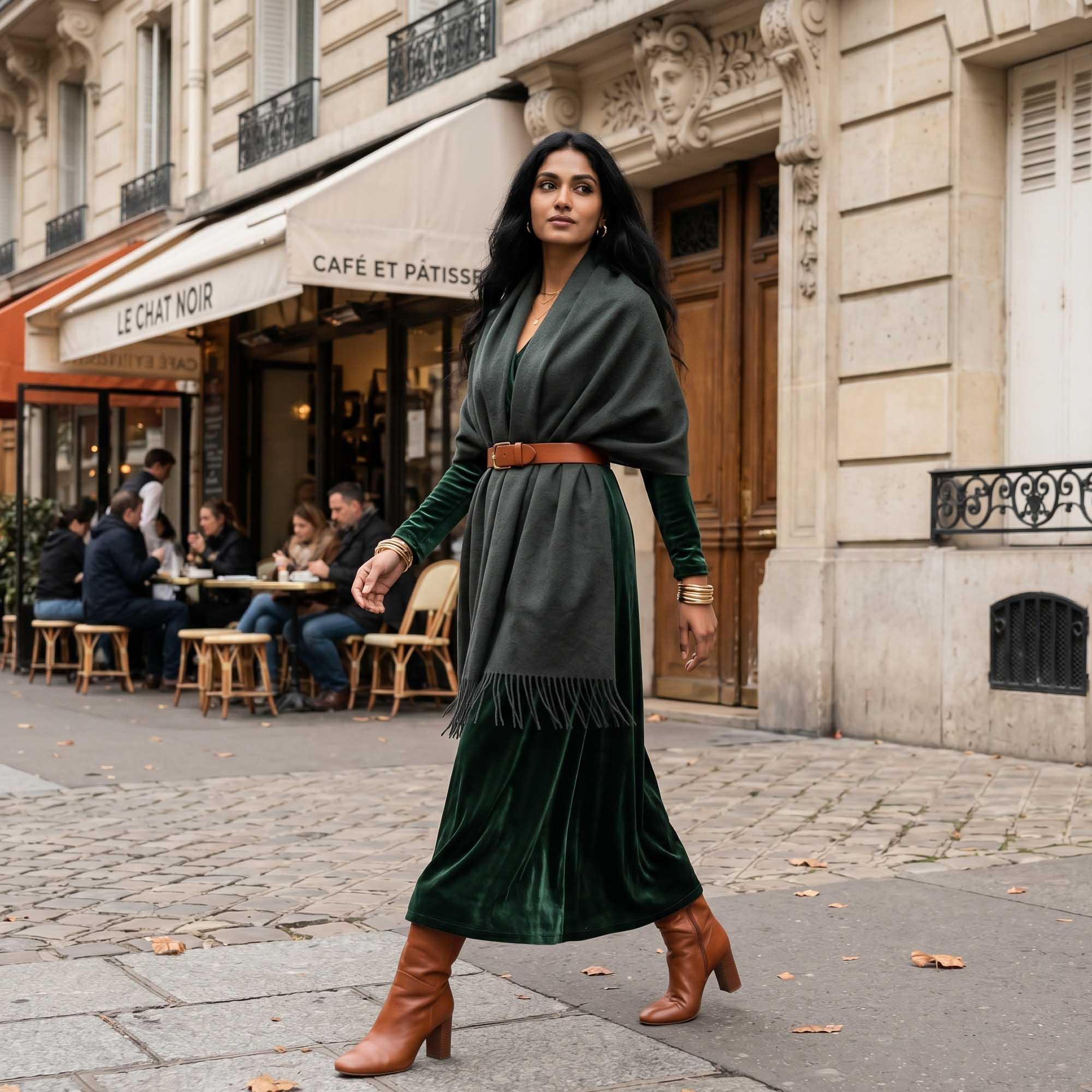 Unisex | Maxi Wrap | Velvet Green