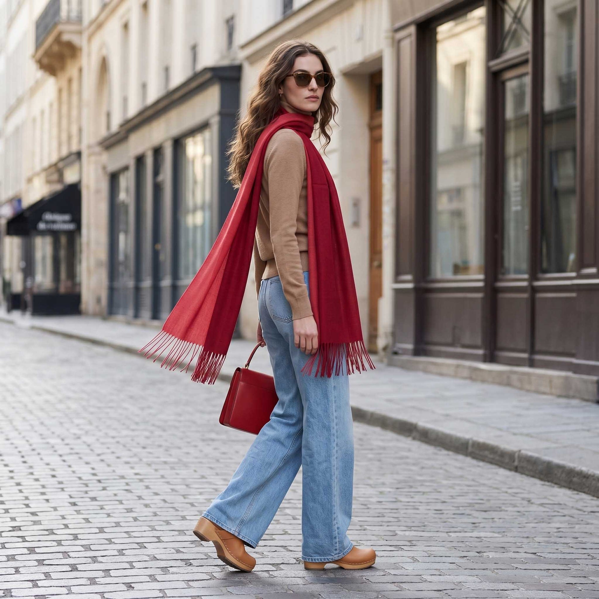 Unisex | Derby Wrap | Dusted Red / Venetian Red