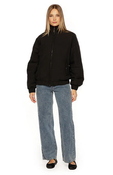 Ace Oversized Puffer Jacket | Black