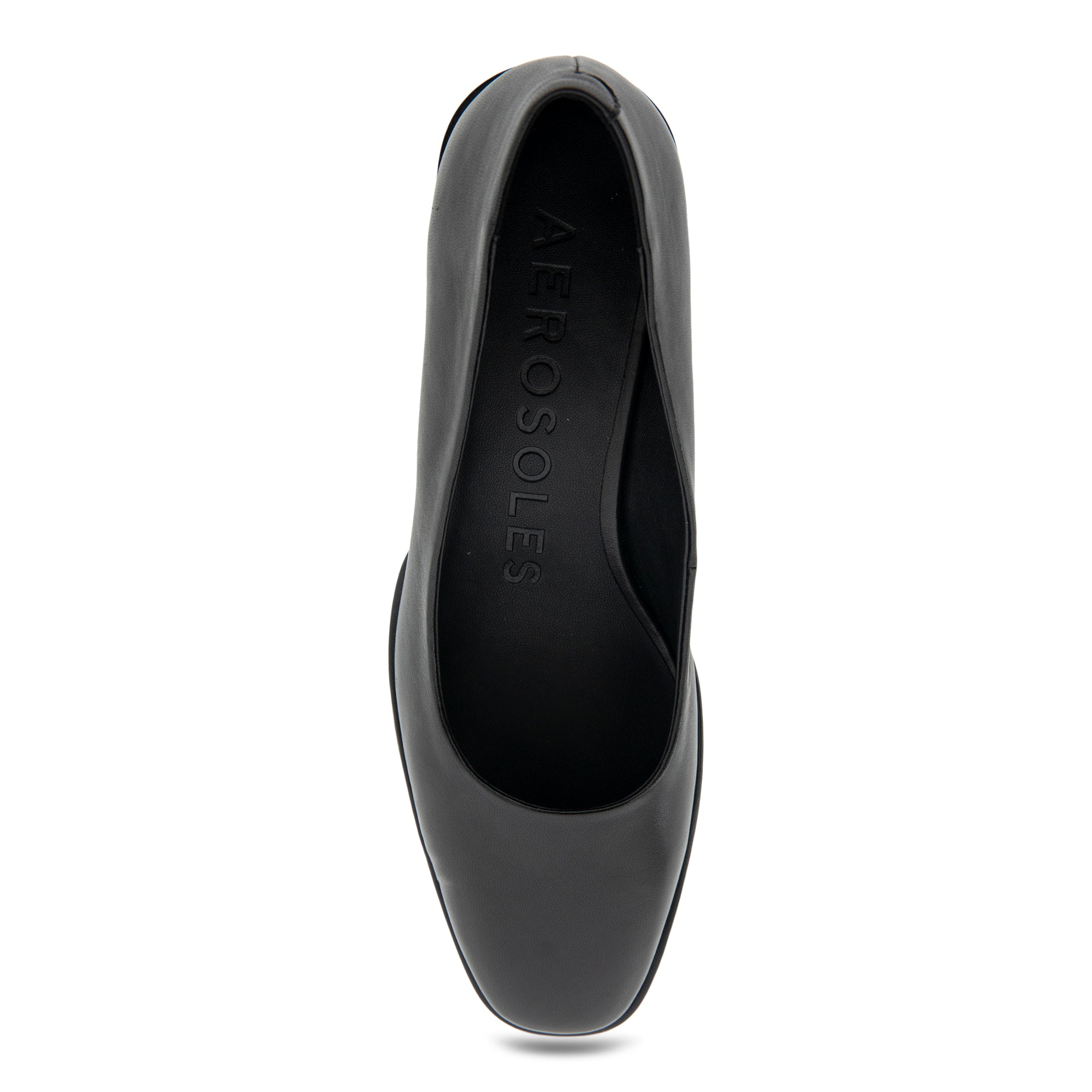 Alae Dress Pump | Black Leather