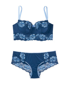 Adore Me Candi in color Estate Blue and shape balconette