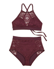 Adore Me Veronna in color Winetasting and shape two piece