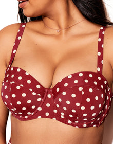 Adore Me Vivien Bikini in color Coin Dot C02 and shape two piece