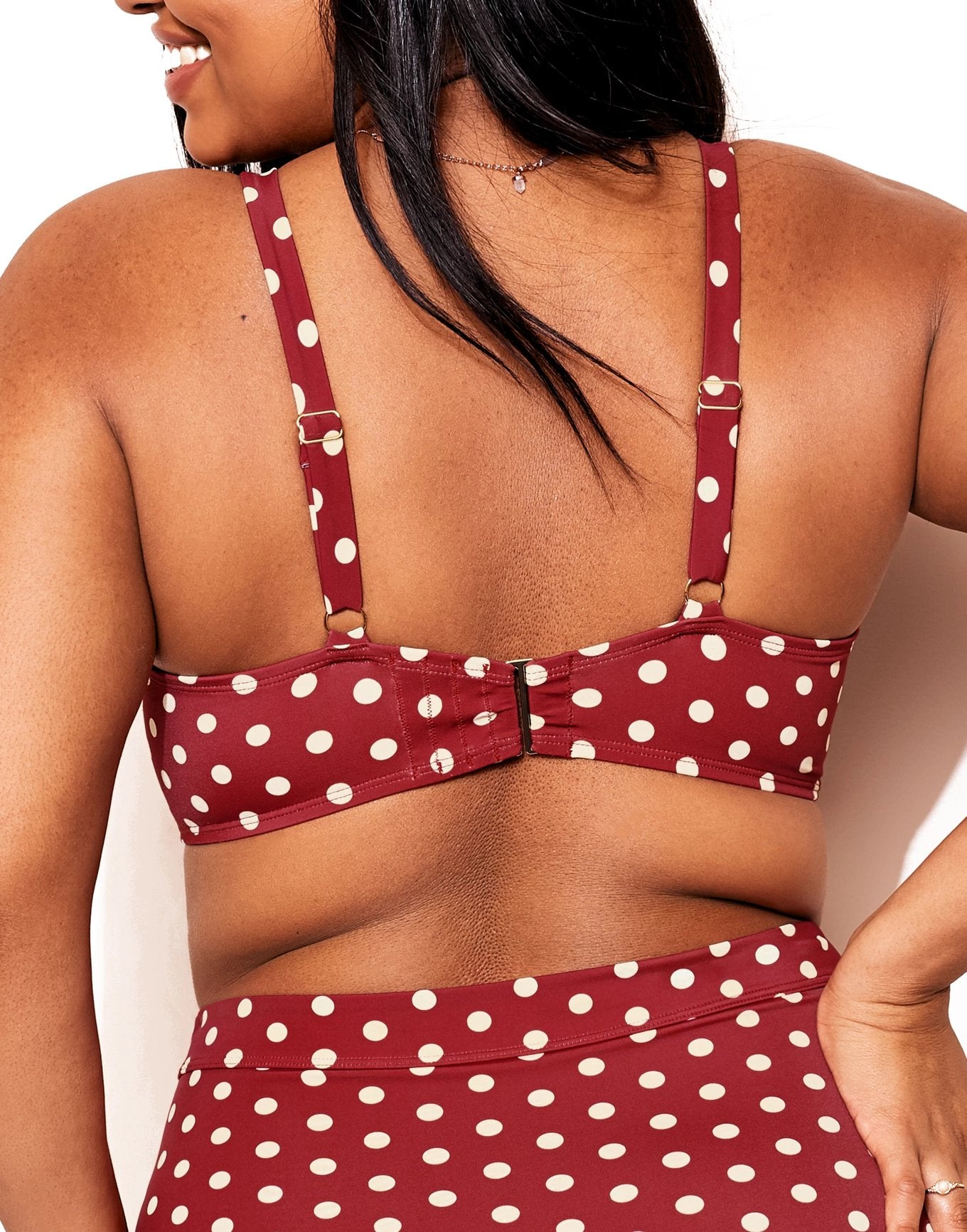 Adore Me Vivien Bikini in color Coin Dot C02 and shape two piece