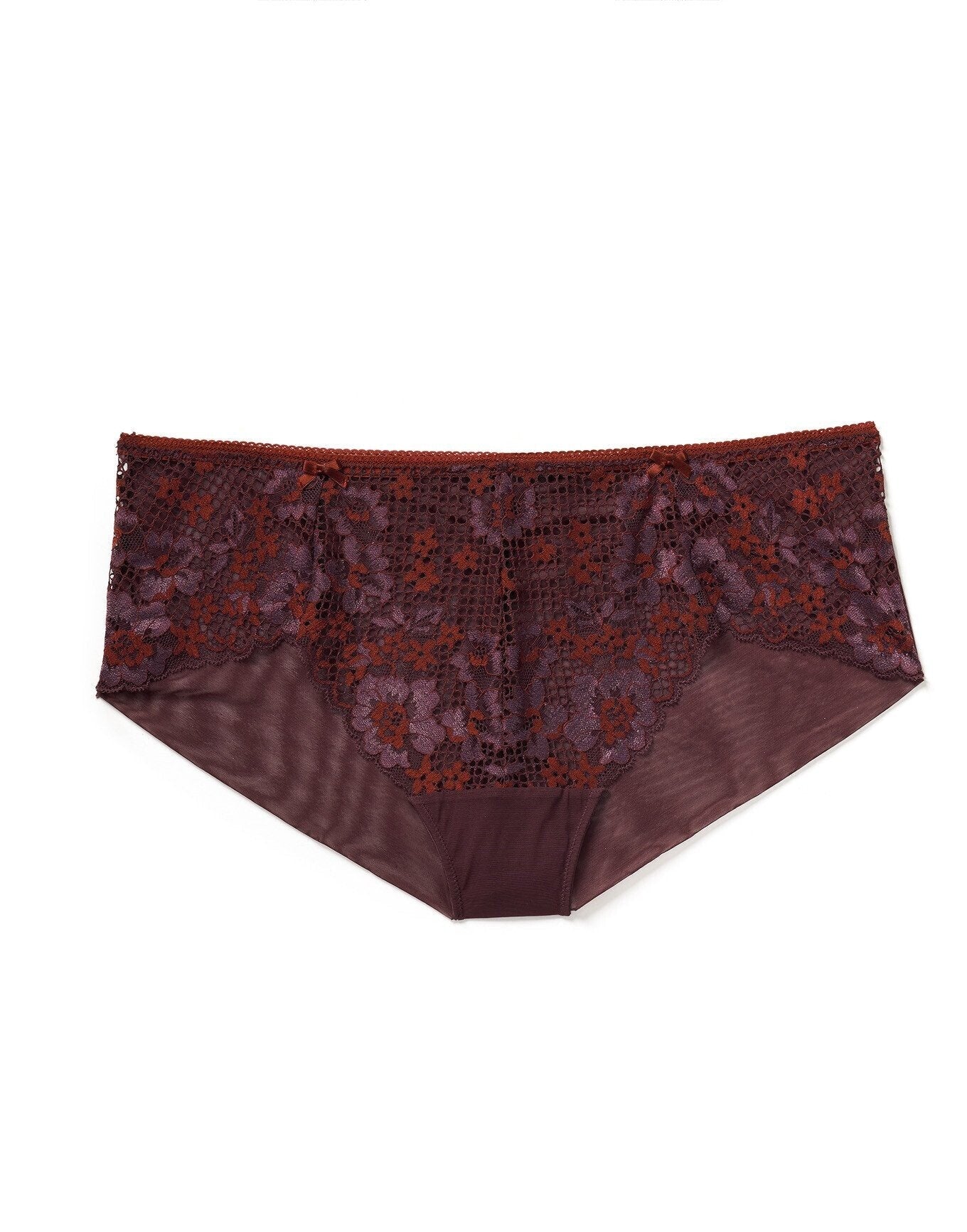 Adore Me Cinthia Hipster Panty in color Fudge and shape hipster