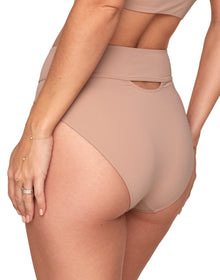 Adore Me Fatima High Cut Bikini in color Cafe Creme (Cafe Creme) and shape high cut