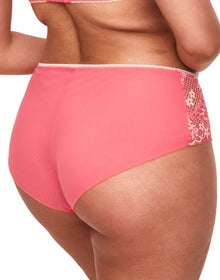 Adore Me Cinthia Hipster Panty in color Sunkist Coral and shape hipster