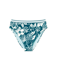 Adore Me Gisele High-Waist Bikini in color Joyful Daisies C01 and shape high cut