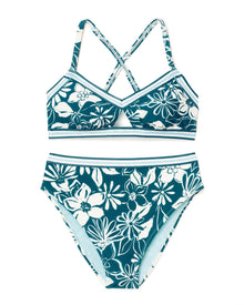 Adore Me Gisele High-Waist Bikini in color Joyful Daisies C01 and shape high cut