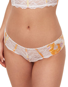 Adore Me Lisette Cheeky Panty in color Bold Bohemian C02 and shape cheeky