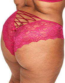 Adore Me Enny Bikini Panty in color Granita and shape bikini