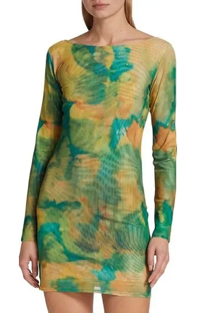 Andrea Mini Dress | Acid Tie Dye