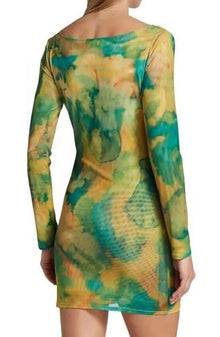 Andrea Mini Dress | Acid Tie Dye