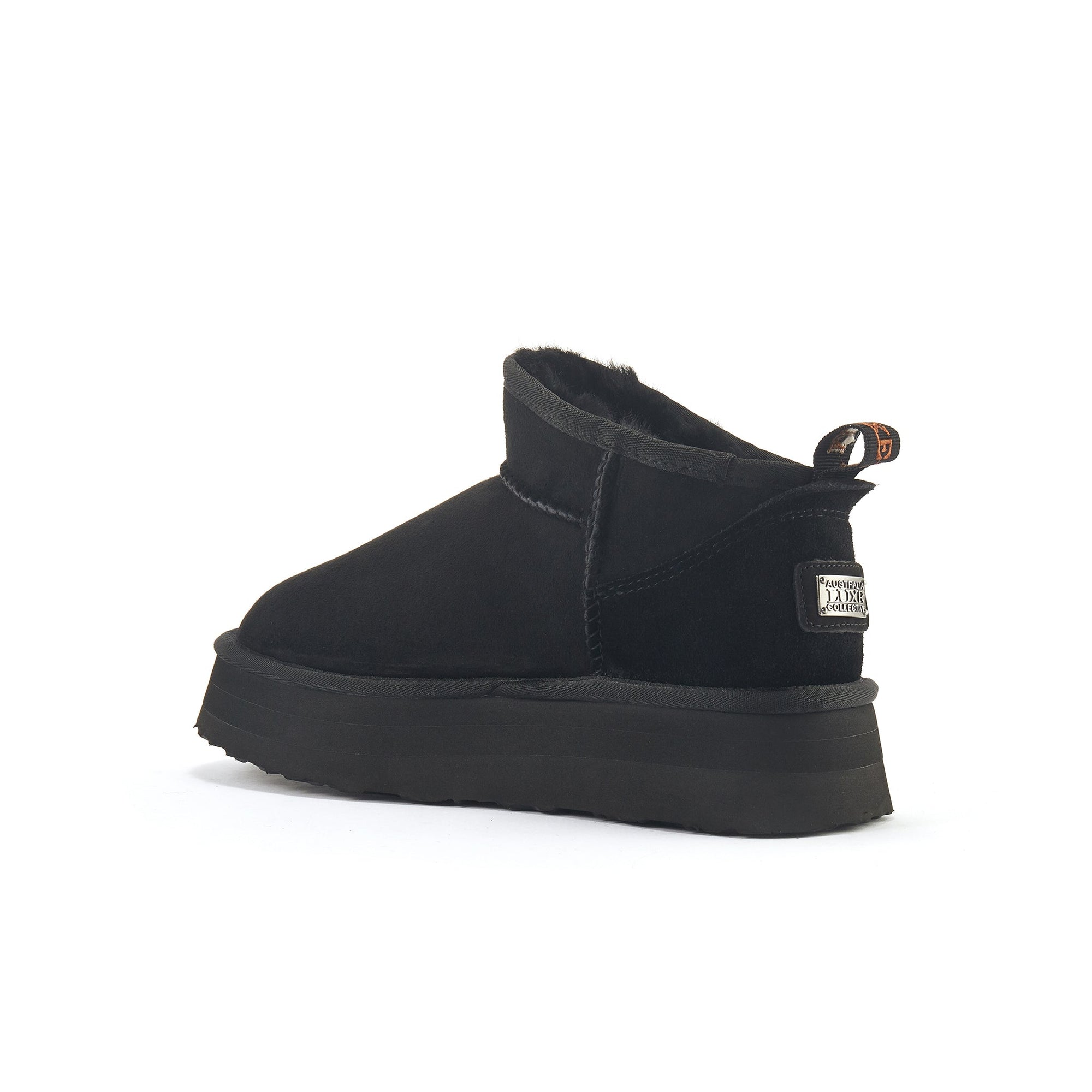 COSY ULTRA SHORT PLATFOAM BLACK - Australia Luxe Collective