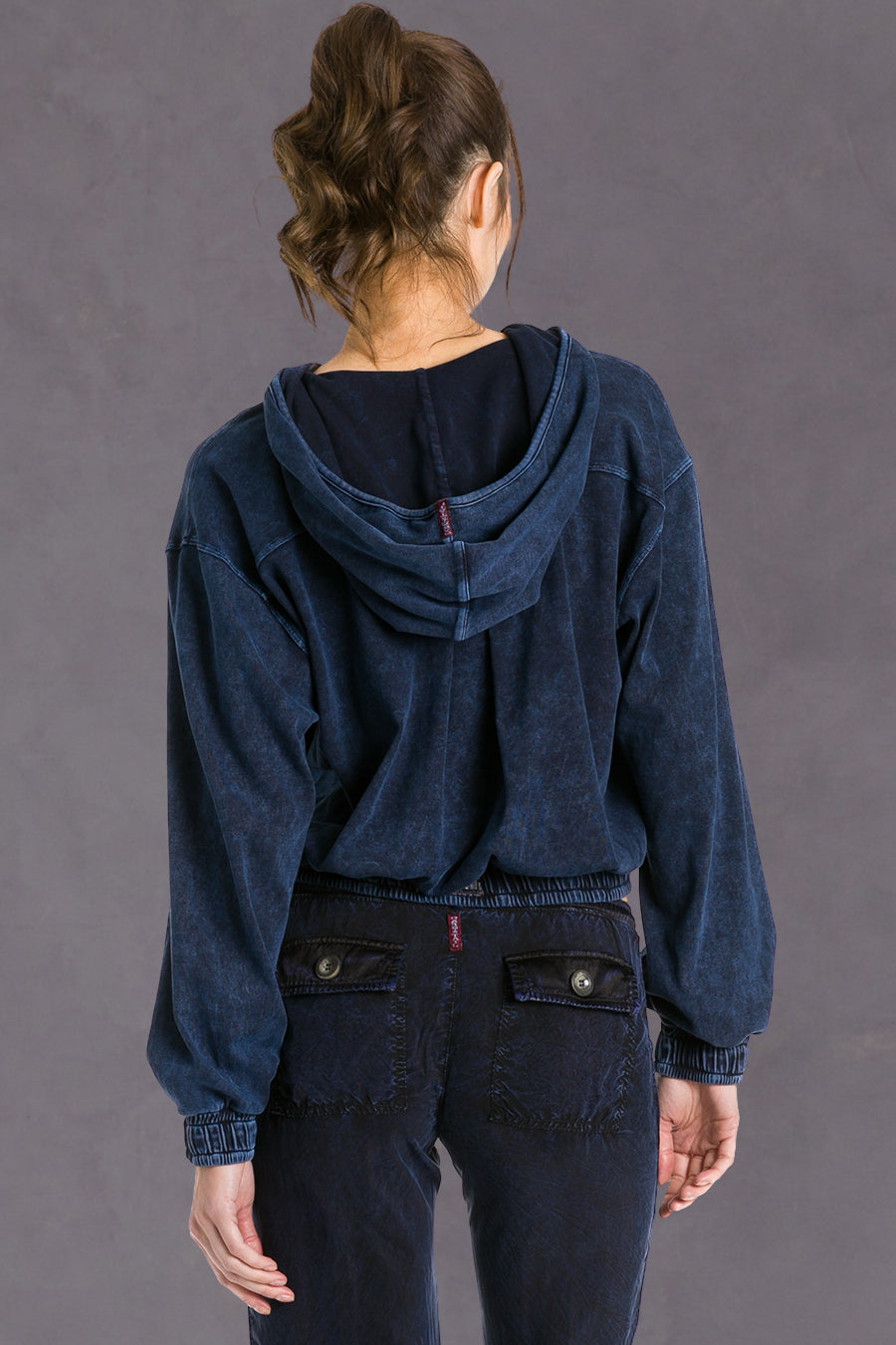 Women | Sporty HT Zip-Up Hoodie | Mineral Wash 8