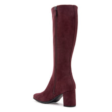 Micah | Fig Faux Suede