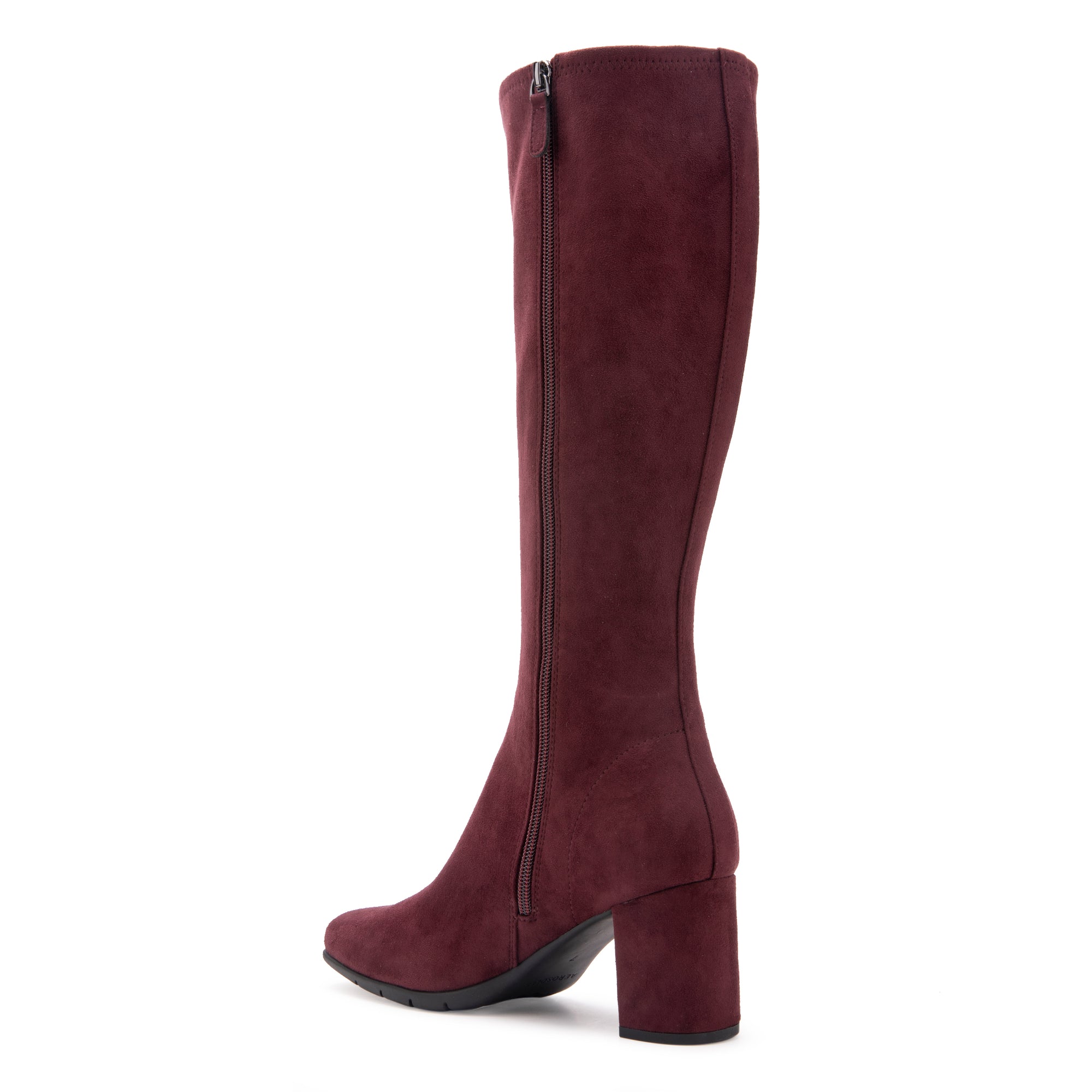 Micah | Fig Faux Suede