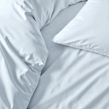 Luxe Australian Sateen Sheet Set | Twin | Pale Blue
