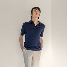 Mens | Elliot Featherlight Short Sleeve Polo | Navy
